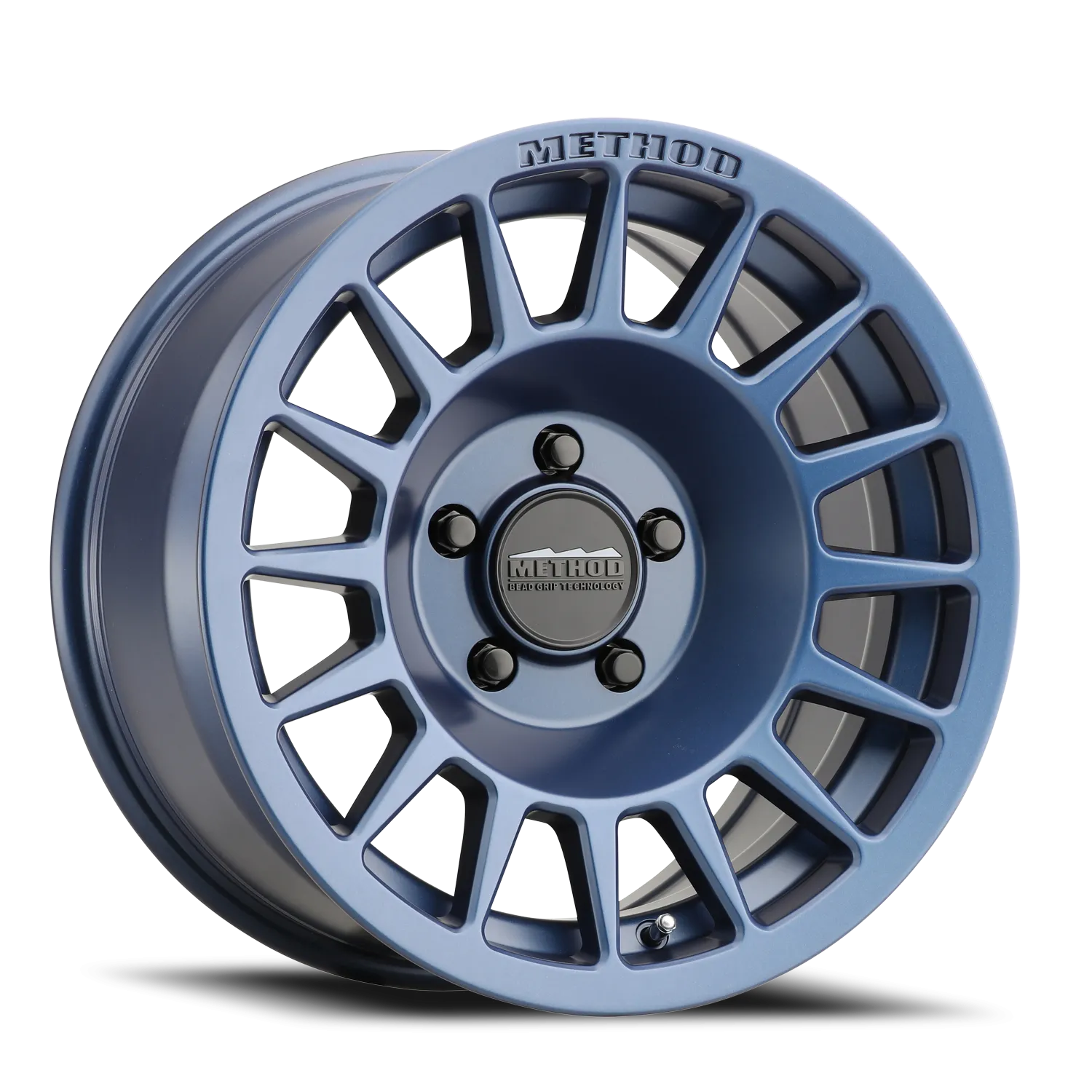 Aluminum Wheels 17x8.5 Bead Grip MR707 Bolt Pattern 5 On 150 Offset 0 Lip Size 0 Bahia Blue BL Method