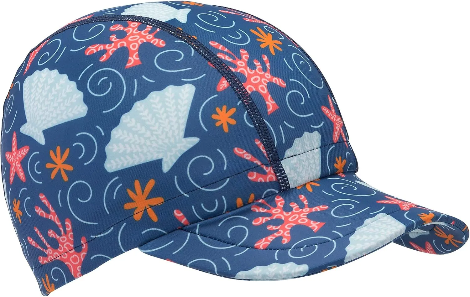 Baseball Style Sun Hat. Our Womens, Kids or Mens Hat has UPF 50 UV Protection for Beach, Pool & Water Sports