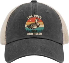 Chicken Whisperer Funny Chicken Tee for Farmers hat Vintage hat AllBlack Mens hat Gifts for Daughter Golf Hats