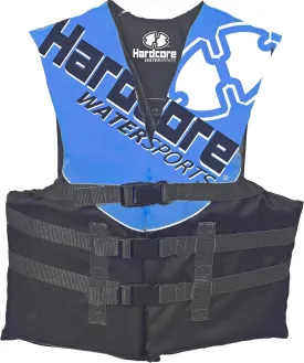 Hardcore Coast Guard Type III PFD for Youth Child Teen Adult; Life Vest Flotation Device; Life Jacket Paddle Vest for Big Kids, Jet ski, Wakeboard, Hardshell Kayak Life Jacket
