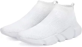 Hetios Girls Sneakers Running Shoes High-Heeled Socks Shoes Boys Athletic Sneakers Kids Sock Shoes (Toddler/Little Kid/Big Kid)