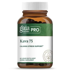 Kava 75 60 lvcaps by Gaia Herbs