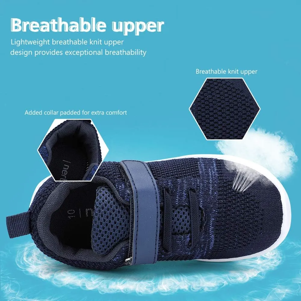 nerteo Toddler/Little Kid Boys Girls Shoes Running/Walking Sports Sneakers