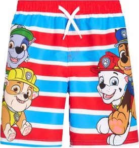 Nickelodeon Boys Swim Trunks - Paw Patrol Chase Marshall Rubble TMNT UPF 50  Boys Swim Shorts for Toddler and Little Boy