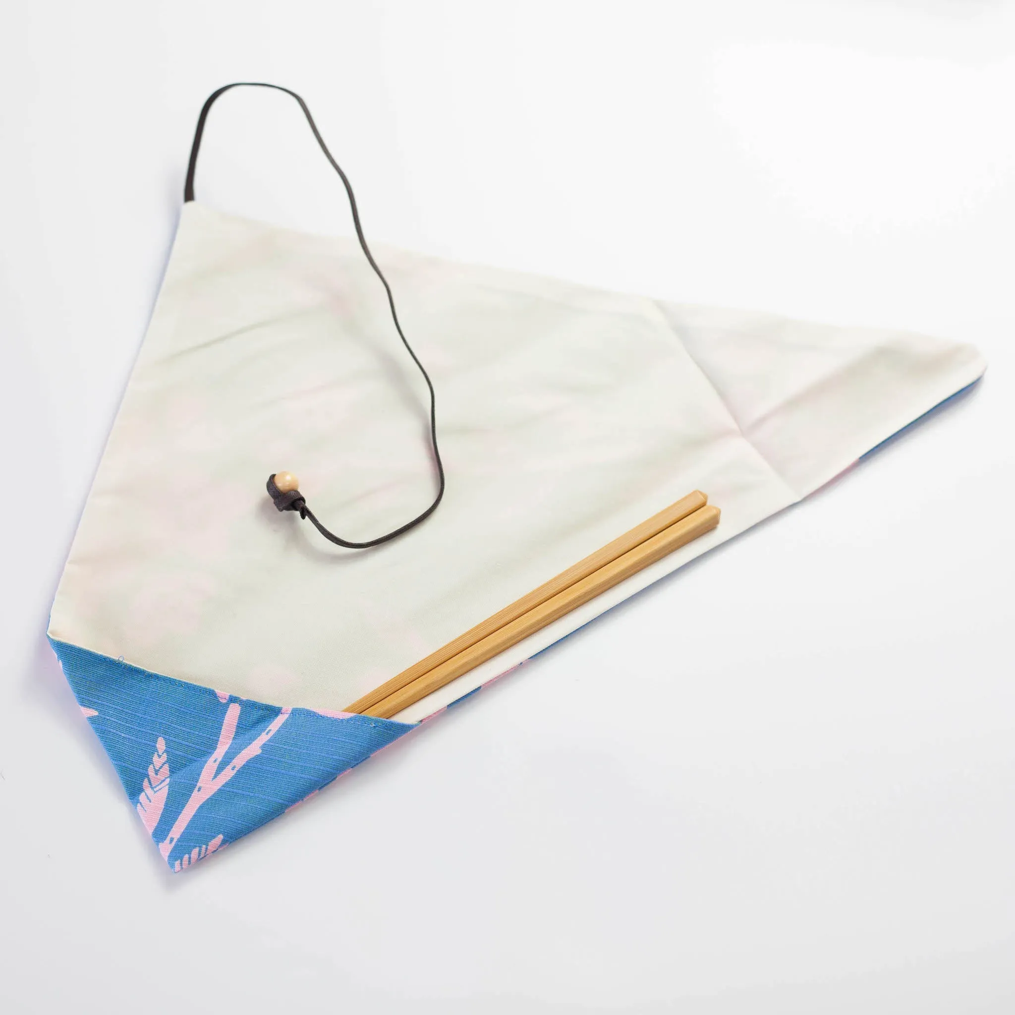Original Furoshiki Chopstick Case | Sakura Sky Blue