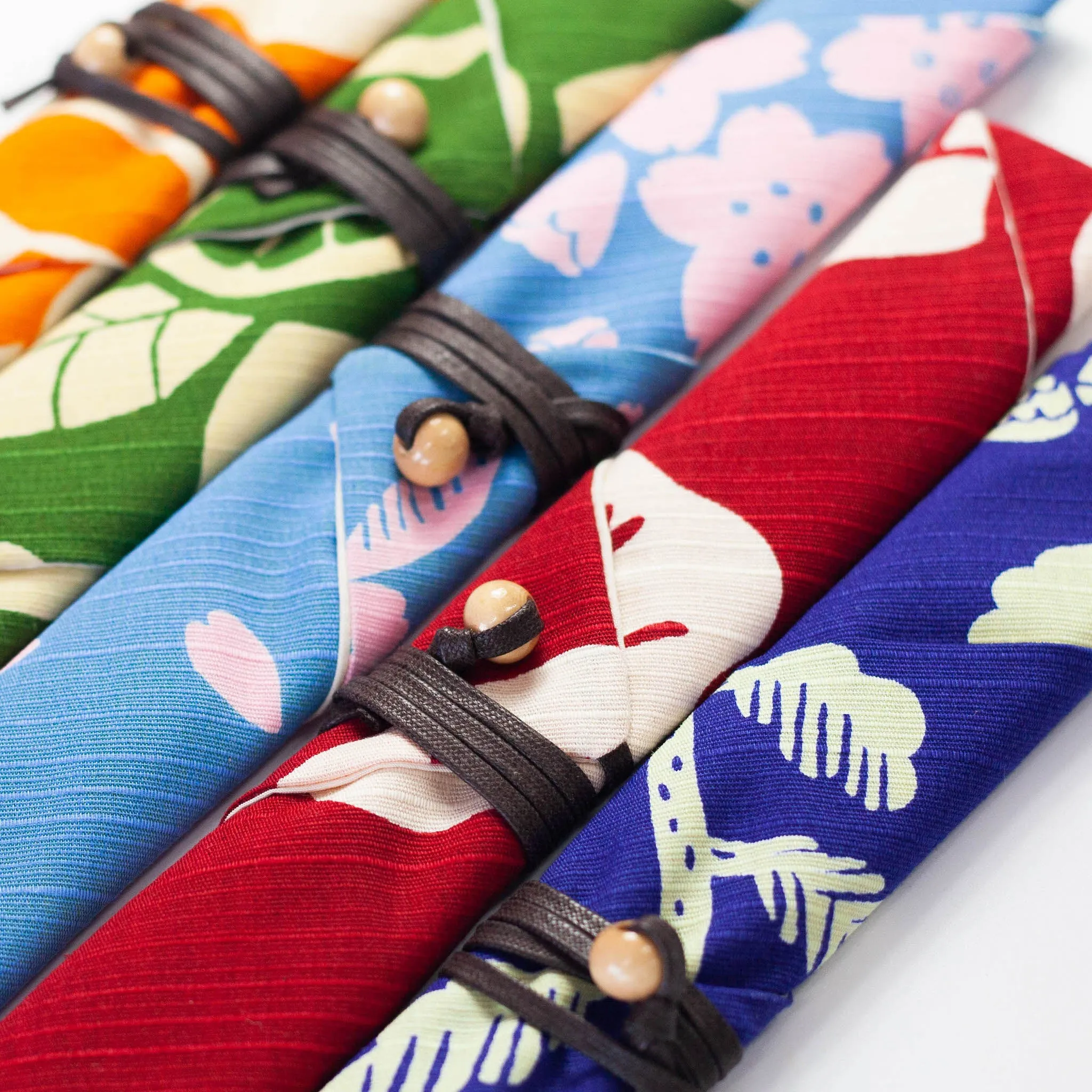 Original Furoshiki Chopstick Case | Sakura Sky Blue