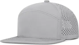 Performance Snapback Hats for Men Women,Flat Bill Cap,Golf,Running,Workout