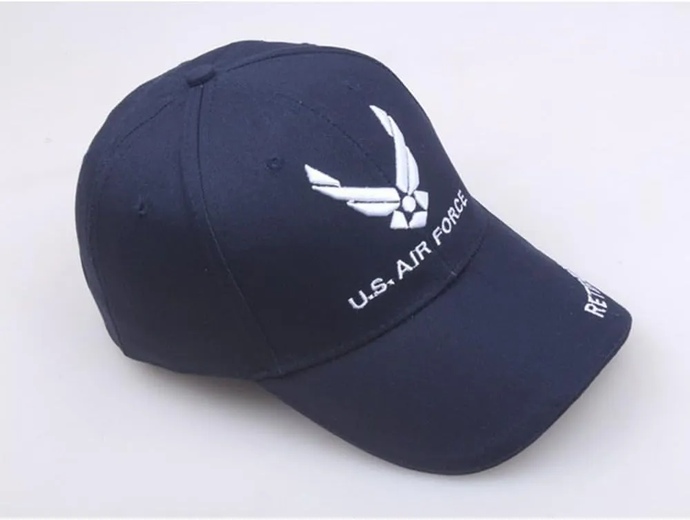 Premium Quality Veteran Cap Hat with Embroidered Patch Vet Gift Military Baseball Cap Adjustable Size