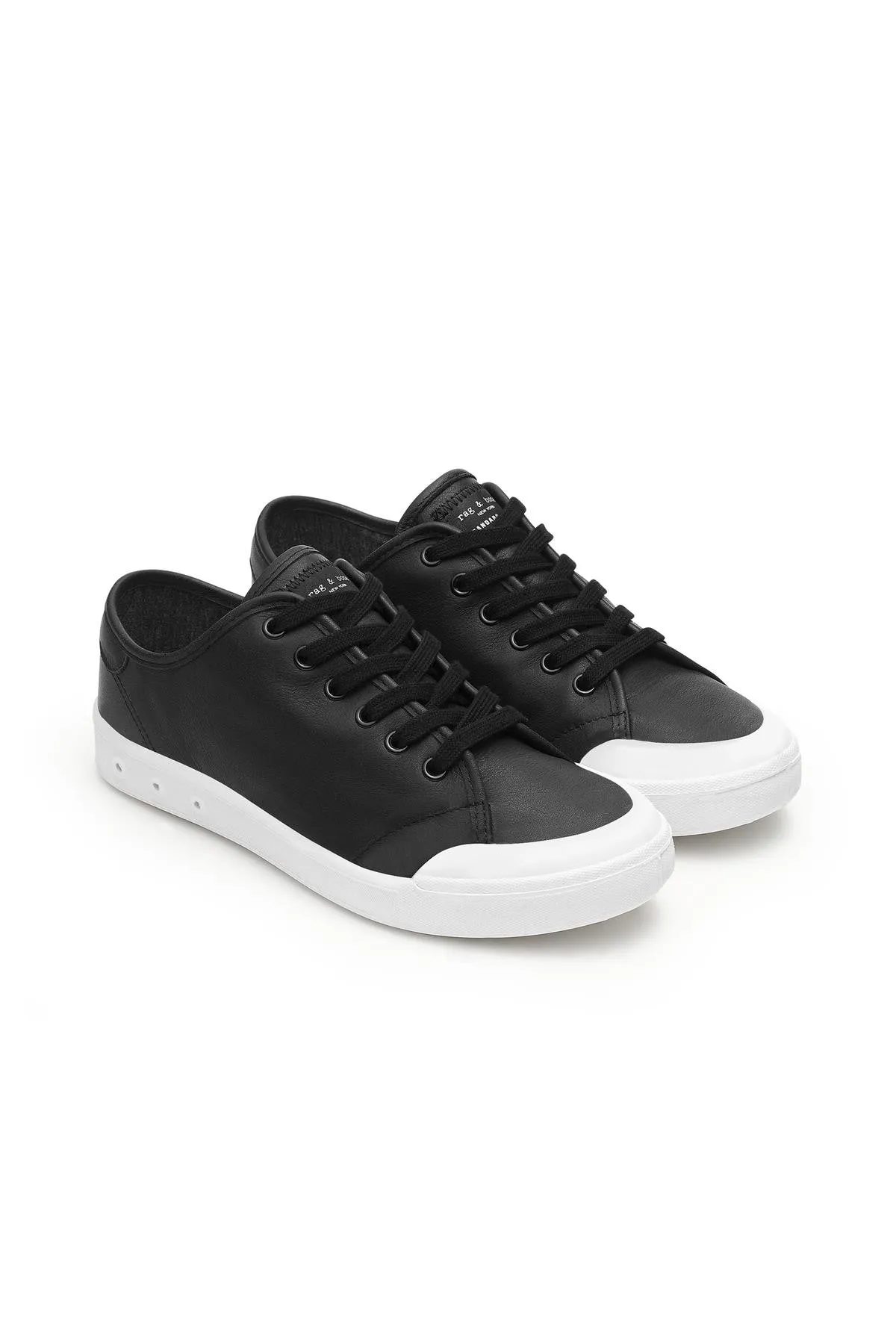 Rag & Bone - Standard Issue Lace Up Black Leather