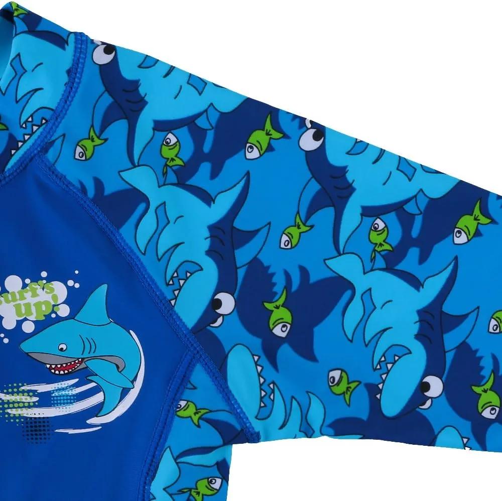 TFJH E One-Piece Boys Short Sleeve Swimsuits Rash Guard Suits Swimwear 50  UV Sun Protective Zip