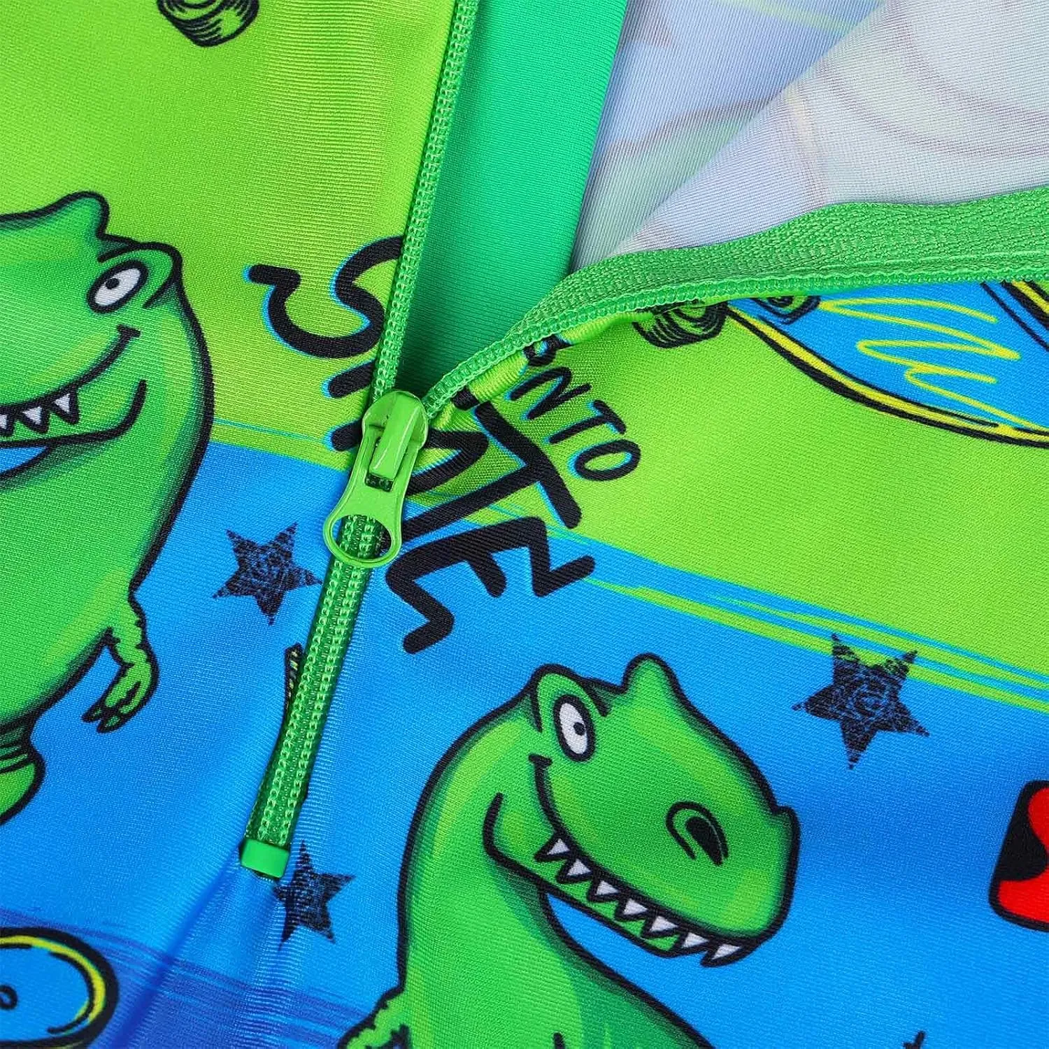 TFJH E One-Piece Boys Short Sleeve Swimsuits Rash Guard Suits Swimwear 50  UV Sun Protective Zip